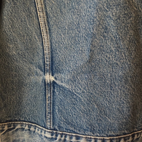Jean Jacket 100% Cotton size small color blue Lucky - Picture 12 of 13